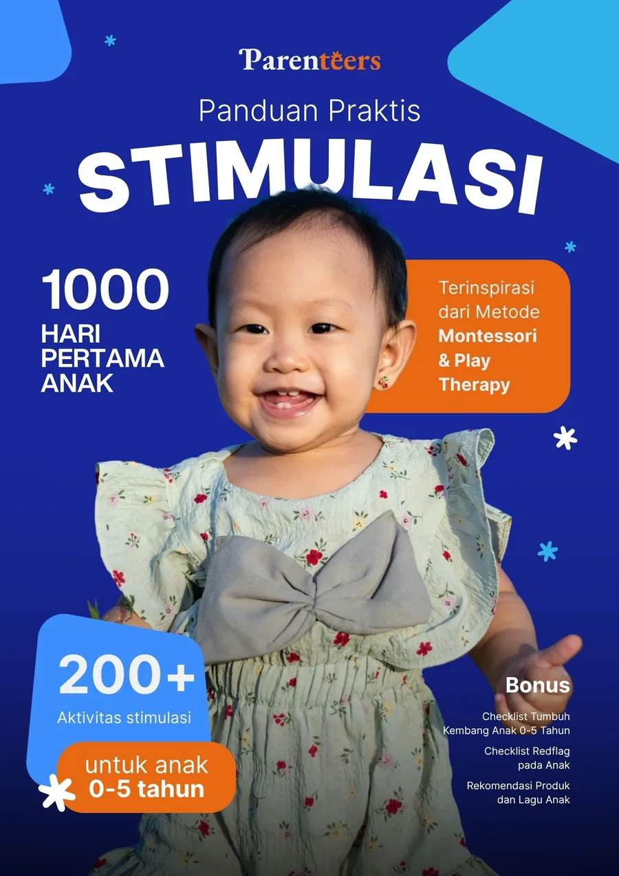 Cover Panduan Praktis Stimulasi 1000 Hari Pertama Anak